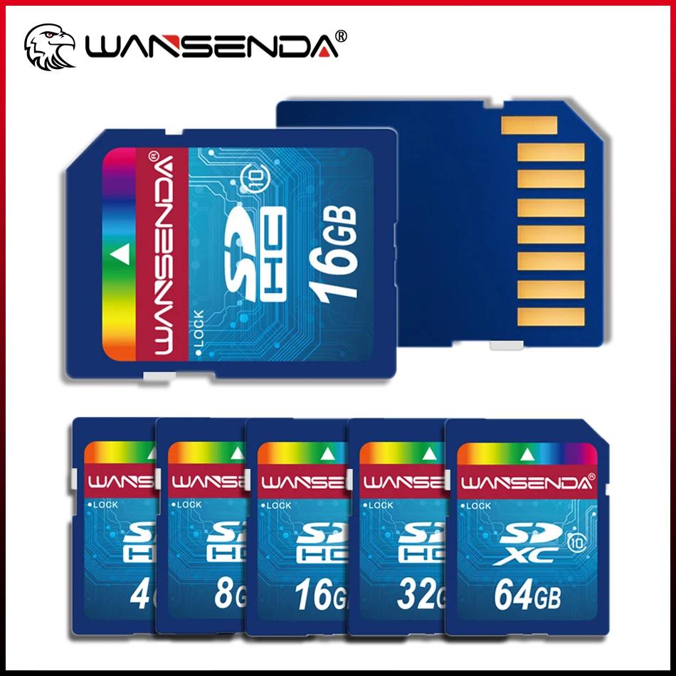 WANSENDA  ī޶ SD ޸ ī, SDHC Ʈ ÷ ī, 64GB, 32GB, 16GB, 8GB, 4GB